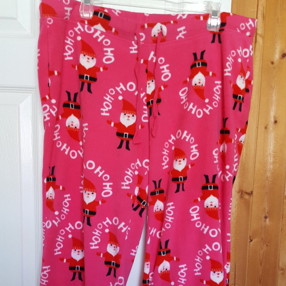 Womens XL xmas fleece sleepwear